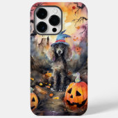 Halloween Poodle mit Pumpkins Beängstigend Case-Mate iPhone Hülle (Rückseite)