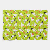 Halloween Poodles Geschirrtuch (Horizontal)