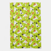 Halloween Poodles Geschirrtuch (Vertikal)