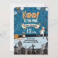 Halloween Pool Party Kinder schwimmen Halloween Ge