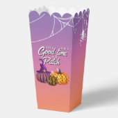 Halloween-Popcorn-Box 'Party in the Patch' Geschenkschachtel (Vorderseite)