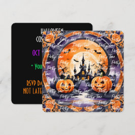 Halloween Popular Pumpkin Autumn Collection Einladung