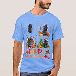 Halloween Portugiesischer Wasserhund Hallothan T-Shirt