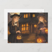 Halloween Post Card - Gitter von Ailly Howard Postkarte (Vorne/Hinten)