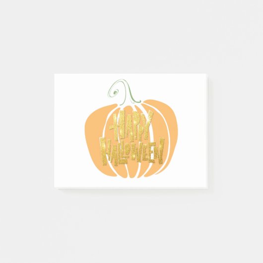 Halloween Post-it Klebezettel (Vorderseite)