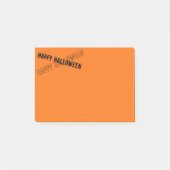 Halloween Post-it Klebezettel (Vorderseite)