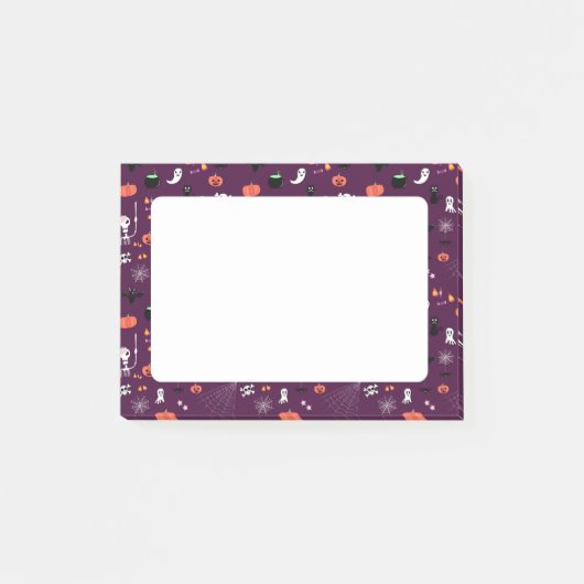 Halloween Post-it Klebezettel (Vorderseite)
