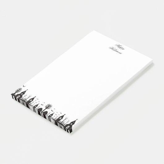 Halloween Post-it Klebezettel (angewinkelt)