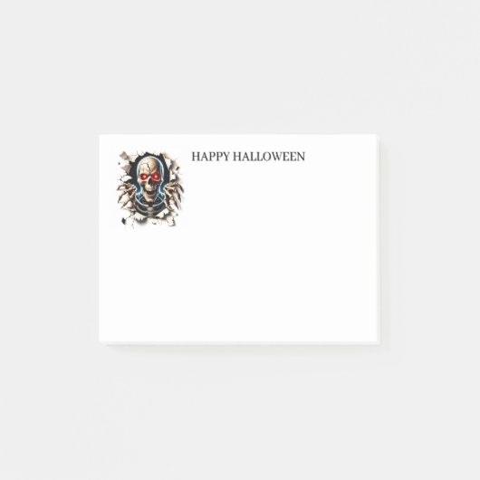 Halloween-Post-it-Notes Post-it Klebezettel (Vorderseite)