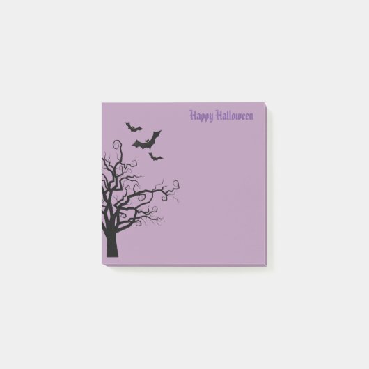 Halloween-Post-it-Notizen Post-it Klebezettel (Vorderseite)