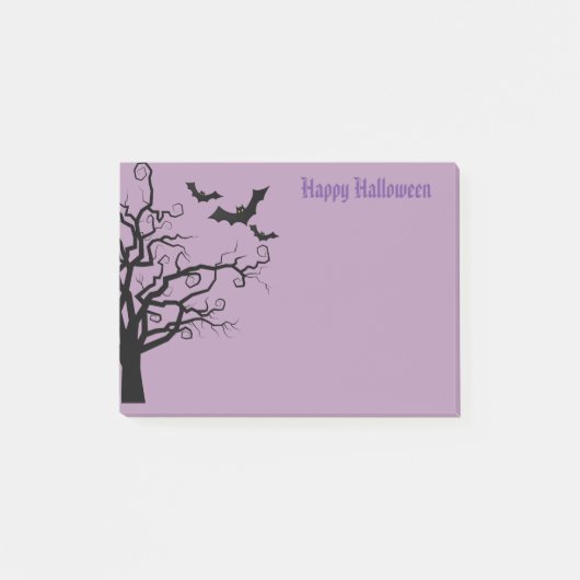 Halloween-Post-it-Notizen Post-it Klebezettel (Vorderseite)