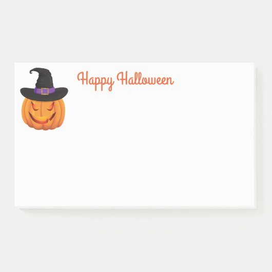Halloween-Post-it-Notizen Post-it Klebezettel (Vorderseite)