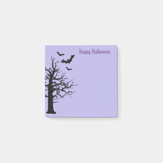 Halloween-Post-it-Notizen Post-it Klebezettel (Vorderseite)