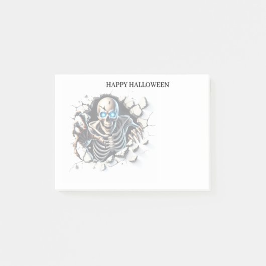 Halloween Post-it-Notizen Post-it Klebezettel (Vorderseite)