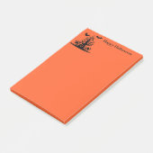 Halloween-Post-it-Notizen Post-it Klebezettel (angewinkelt)