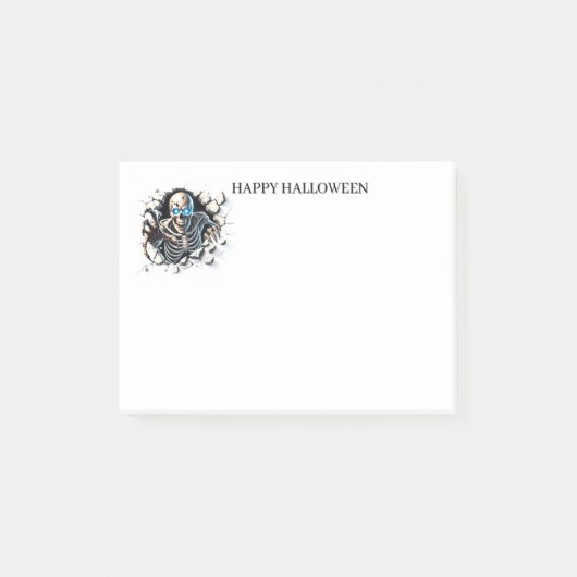 Halloween Post-it-Notizen Post-it Klebezettel (Vorderseite)