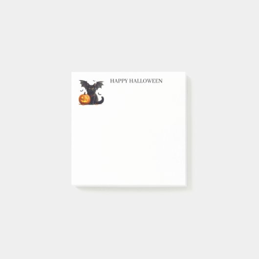 Halloween Post-it-Notizen Post-it Klebezettel (Vorderseite)