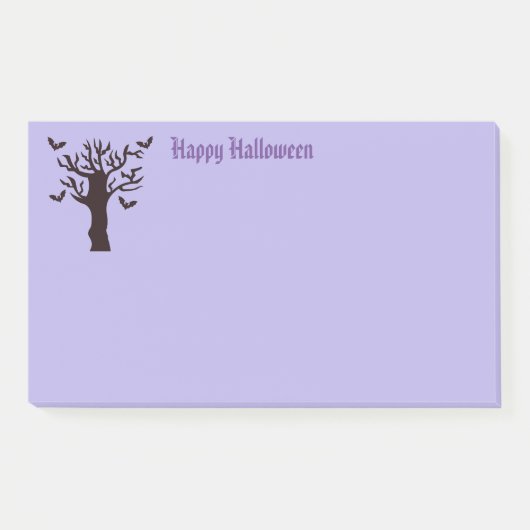 Halloween-Post-it-Notizen Post-it Klebezettel (Vorderseite)
