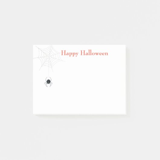 Halloween-Post-It-Zettel Post-it Klebezettel (Vorderseite)