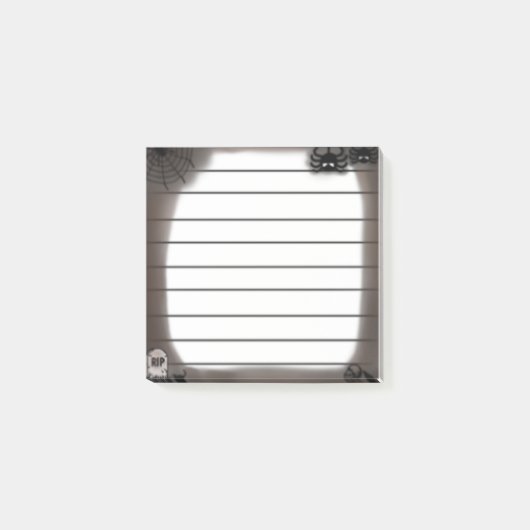 Halloween post its post-it klebezettel (Vorderseite)