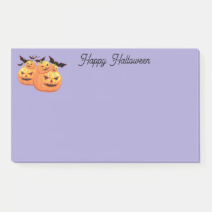 Halloween-Post-Notizen Post-it Klebezettel