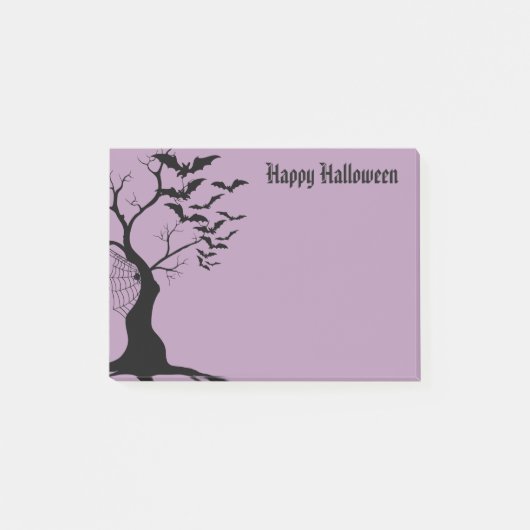 Halloween-Post-Notizen Post-it Klebezettel (Vorderseite)
