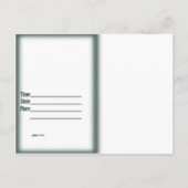 Halloween Postcard Einladung (Rückseite)