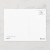 Halloween Postcard Hexenkatze Postkarte (Rückseite)