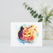 HALLOween Postcard Postkarte (Stehend Vorderseite)
