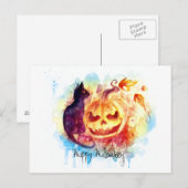 HALLOween Postcard Postkarte (Vorne/Hinten)