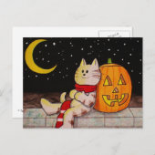 Halloween Postcard "Twinkle Twinkle" Postkarte (Vorne/Hinten)