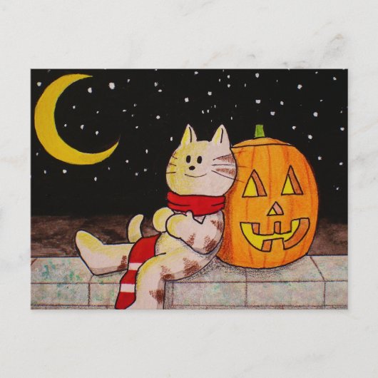 Halloween Postcard "Twinkle Twinkle" Postkarte (Vorderseite)