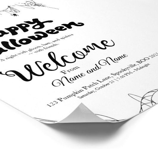 Halloween Poster (Ecke)