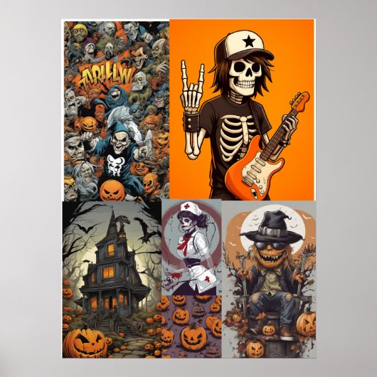 HALLOWEEN POSTER (Vorne)