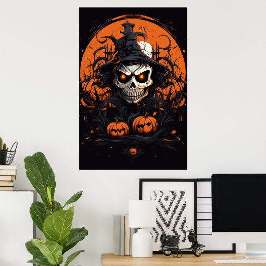 Halloween Poster (Heimbüro)