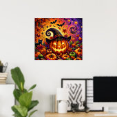Halloween Poster (Heimbüro)
