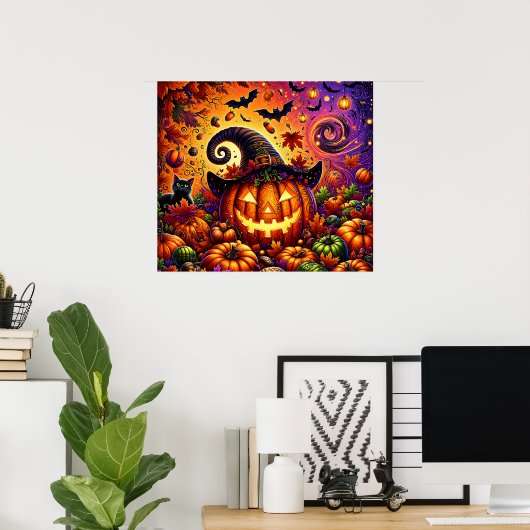 Halloween Poster (Heimbüro)