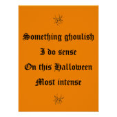 Halloween poster (Vorderseite)