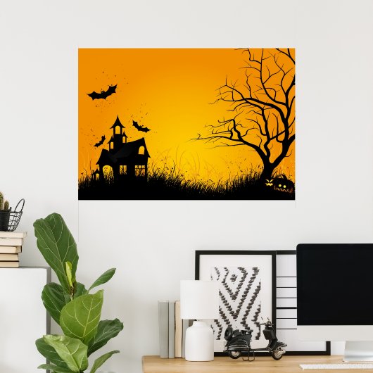 Halloween Poster (Heimbüro)