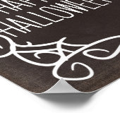 Halloween Poster (Ecke)