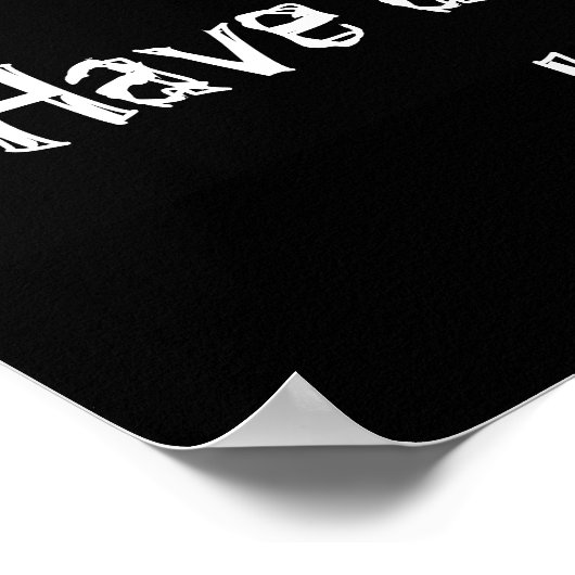 Halloween Poster (Ecke)