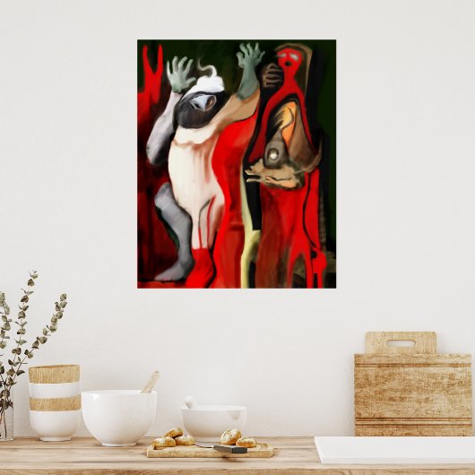 Halloween Poster (Küche)