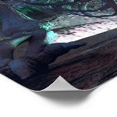 Halloween Poster Beängstigend Skeleton Poster (Ecke)