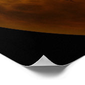 Halloween Poster-Beängstigendes Mondgefecht Poster (Ecke)