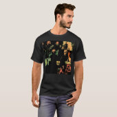 Halloween Poster Collage Jason T-Shirt (Vorne ganz)