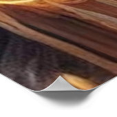 Halloween-Poster für Spuk Haus und fliegende Flede Poster (Ecke)