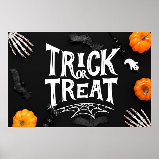 Halloween-Poster für Trick oder Treat Poster (Vorne)