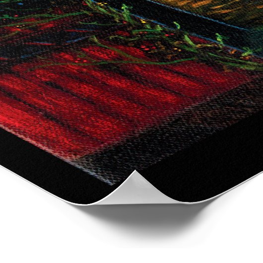 Halloween, Poster, kopflos, Pferd, Wald Poster (Ecke)