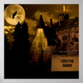 Halloween | Poster l | Spuk Schloss (Vorne)