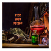 Halloween-Poster, pick Dein Gift Poster (Vorderseite)